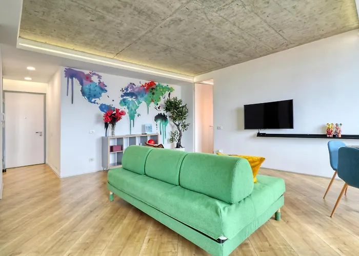 Penthouse Floreasca Апартаменти *