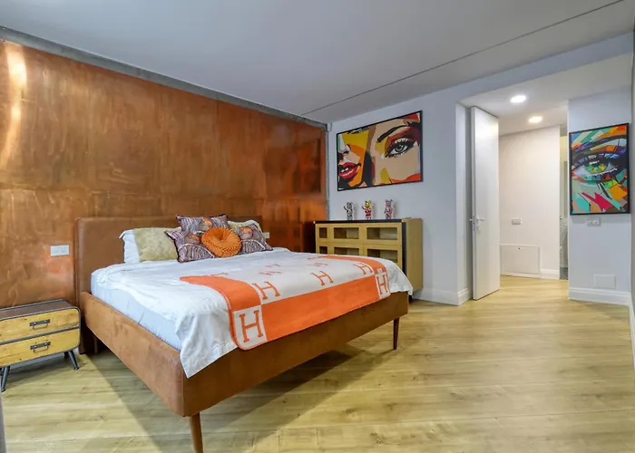 Penthouse Floreasca Апартаменти Бухарест