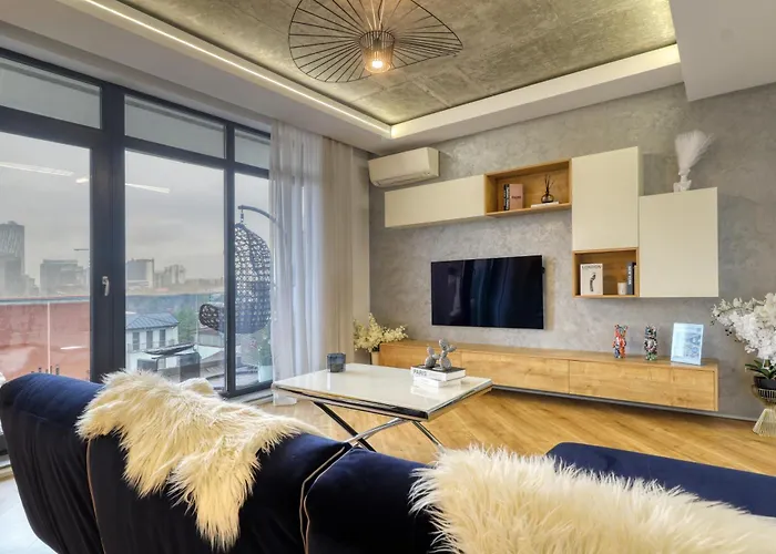 Penthouse Floreasca Apartman *