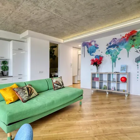 Penthouse Floreasca Apartment Bukarest