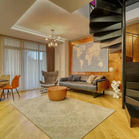 Penthouse Floreasca Apartment Bukarest