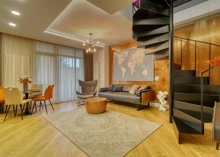 Penthouse Floreasca Apartment Bukarest